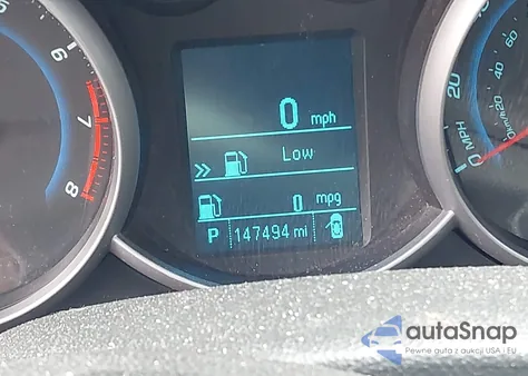 2012 Chevrolet Cruze Eco z USA, uszkodzony, nr VIN 1G1PJ5SCXC7375060